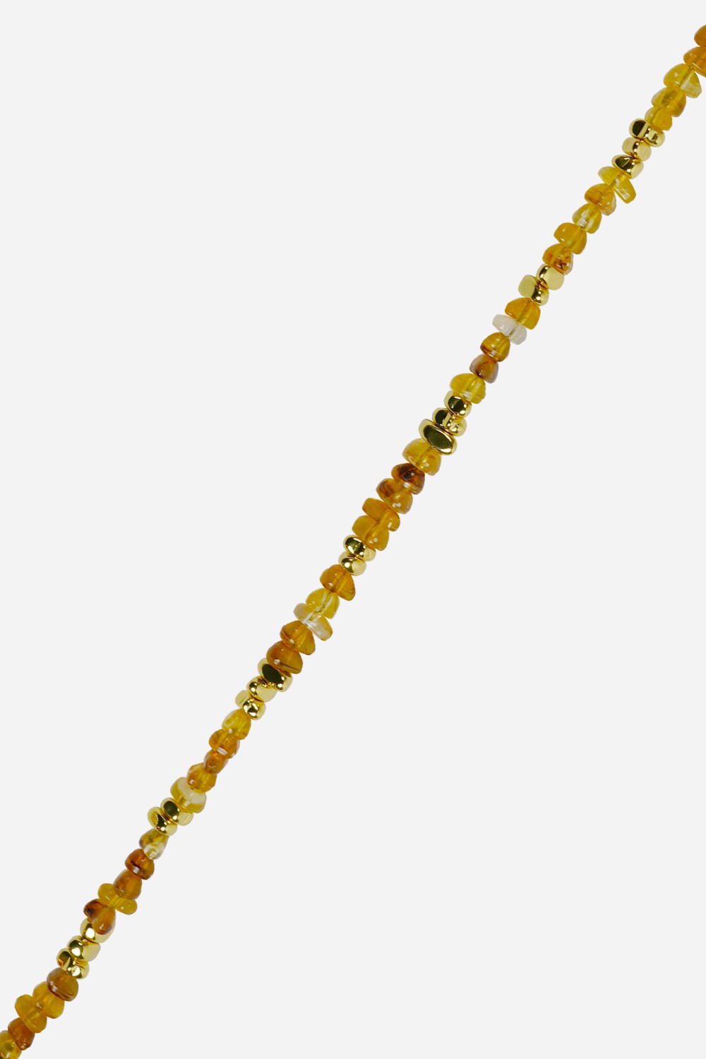Chaine Longue Liviya Ambre 120 cm