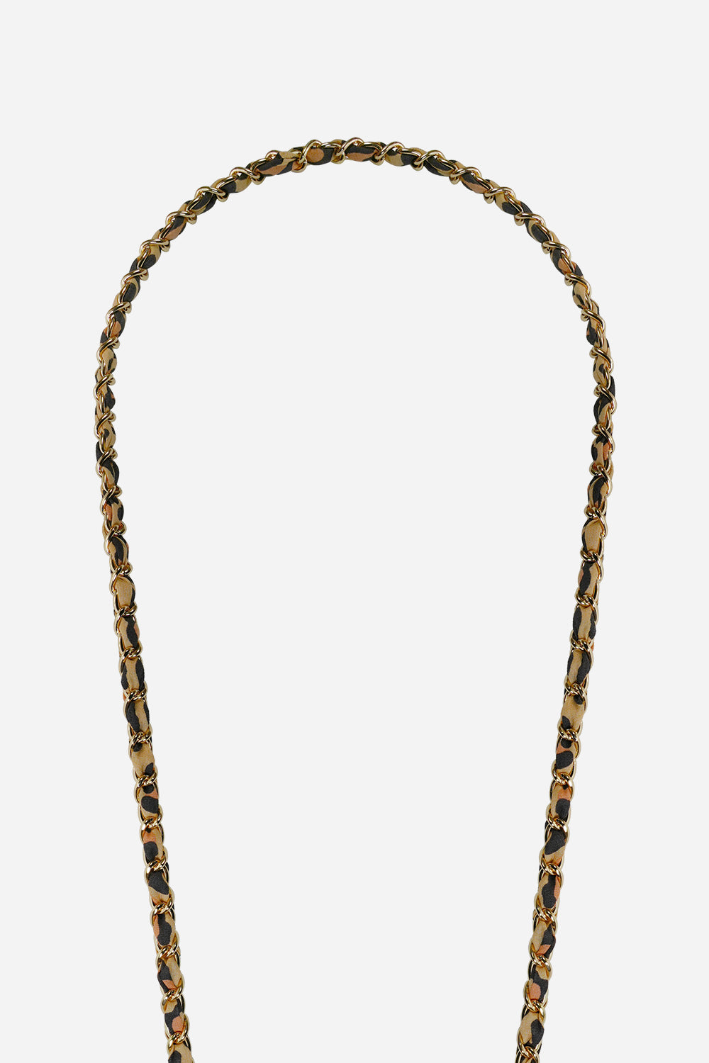 Chaine Longue Cali Leopard Dore 120 cm - 6
