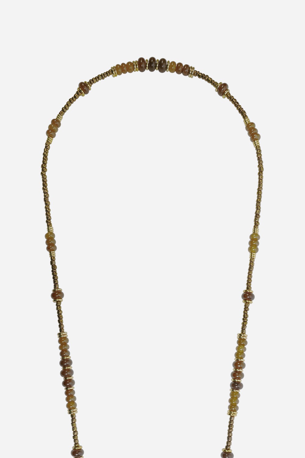 Chaine Longue Anouk Marron 120 cm