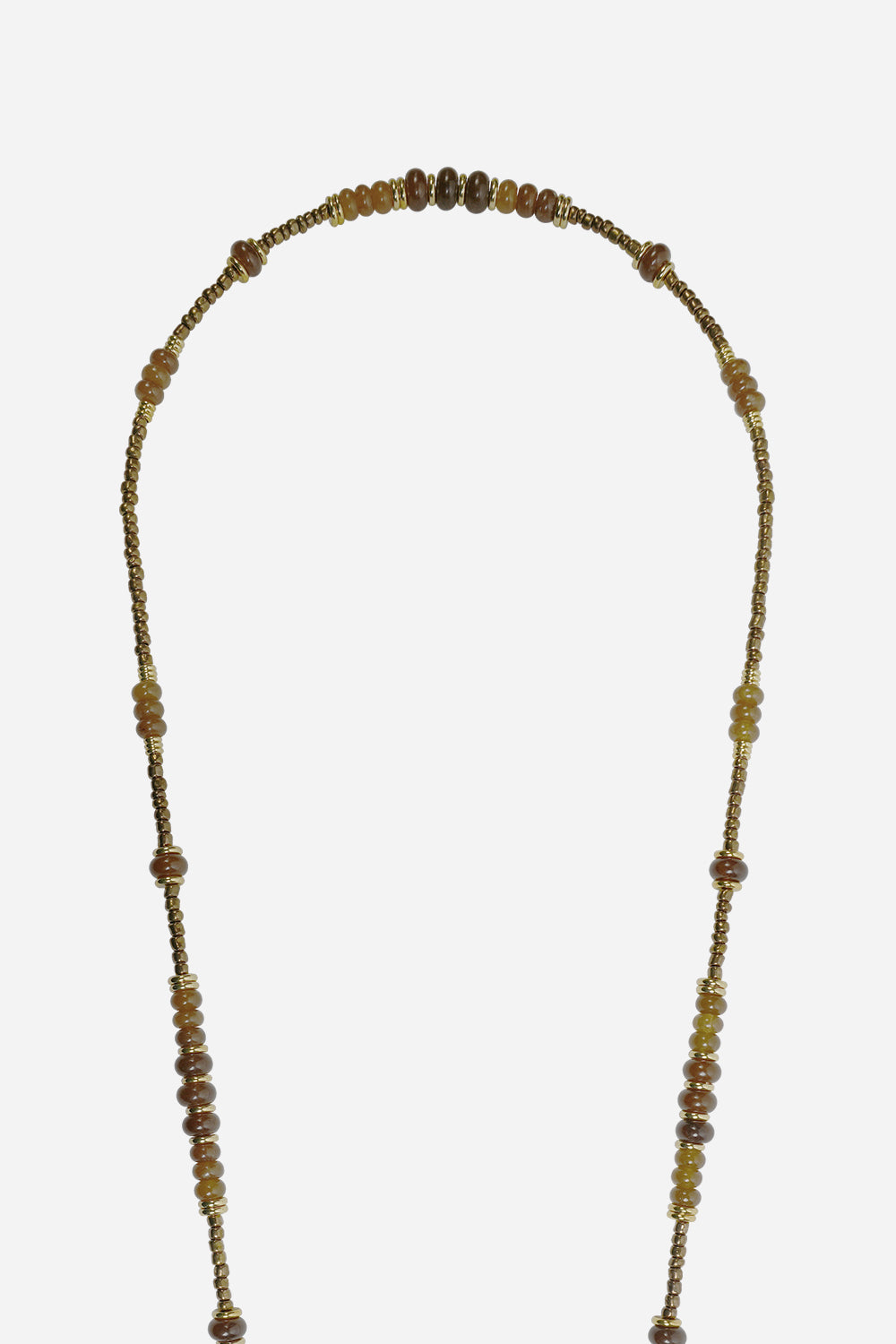 Chaine Longue Anouk Marron 120 cm - 6