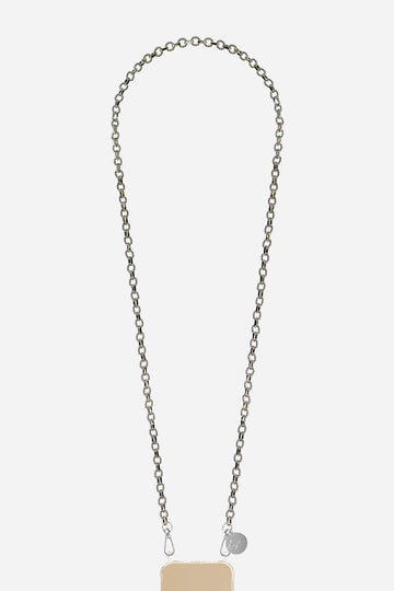 Chaine Longue Zita Argent 120 cm