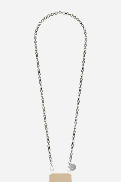 Chaine Longue Zita Argent 120 cm