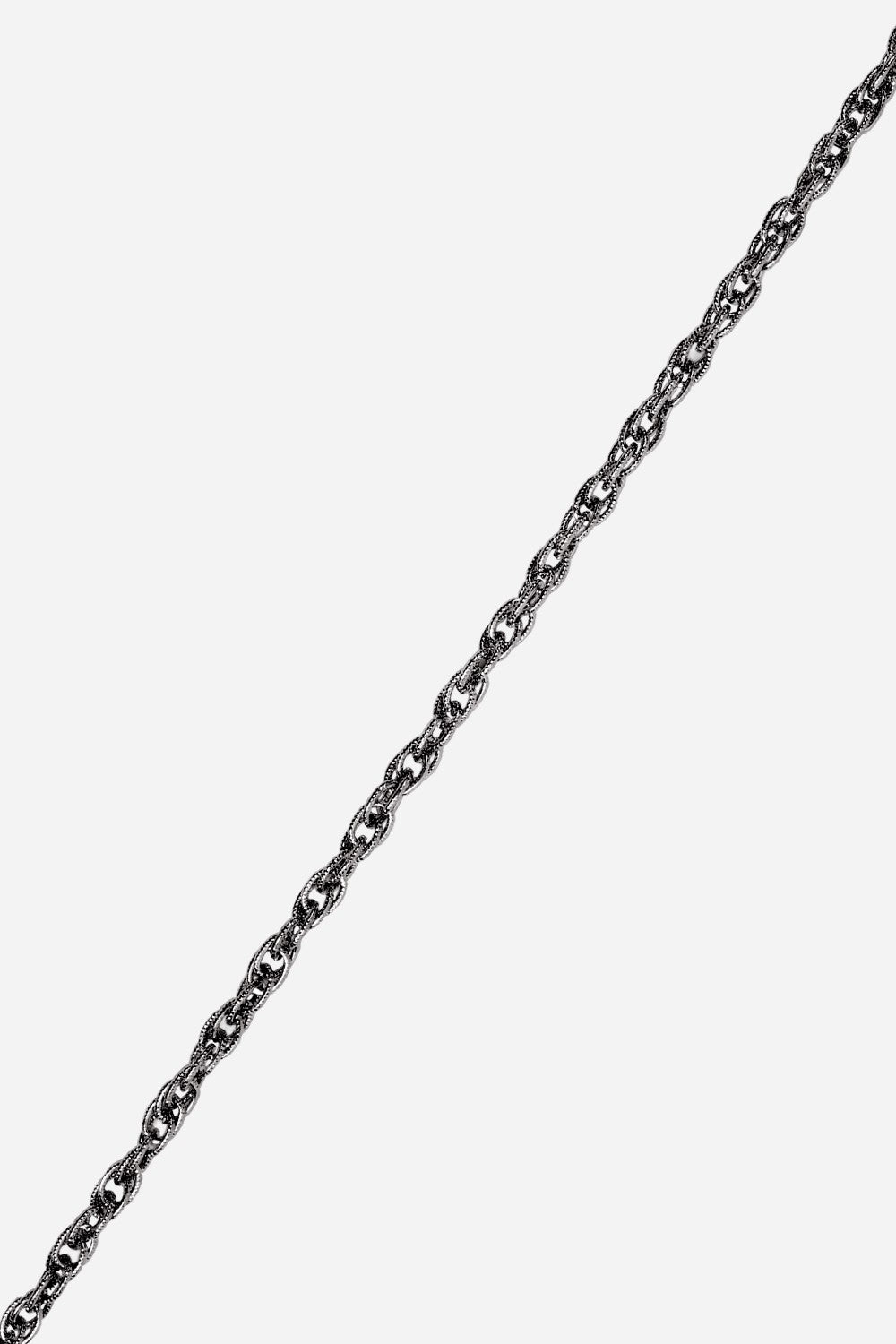 Long Frankie Black Chain 120 cm