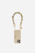 Short Necklace Cassy Tortoiseshell Multi 40 cm