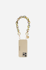 Chaine Courte Cassy Ecaille Multi 40 cm