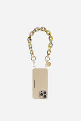 Chaine Courte Cassy Ecaille Multi 40 cm