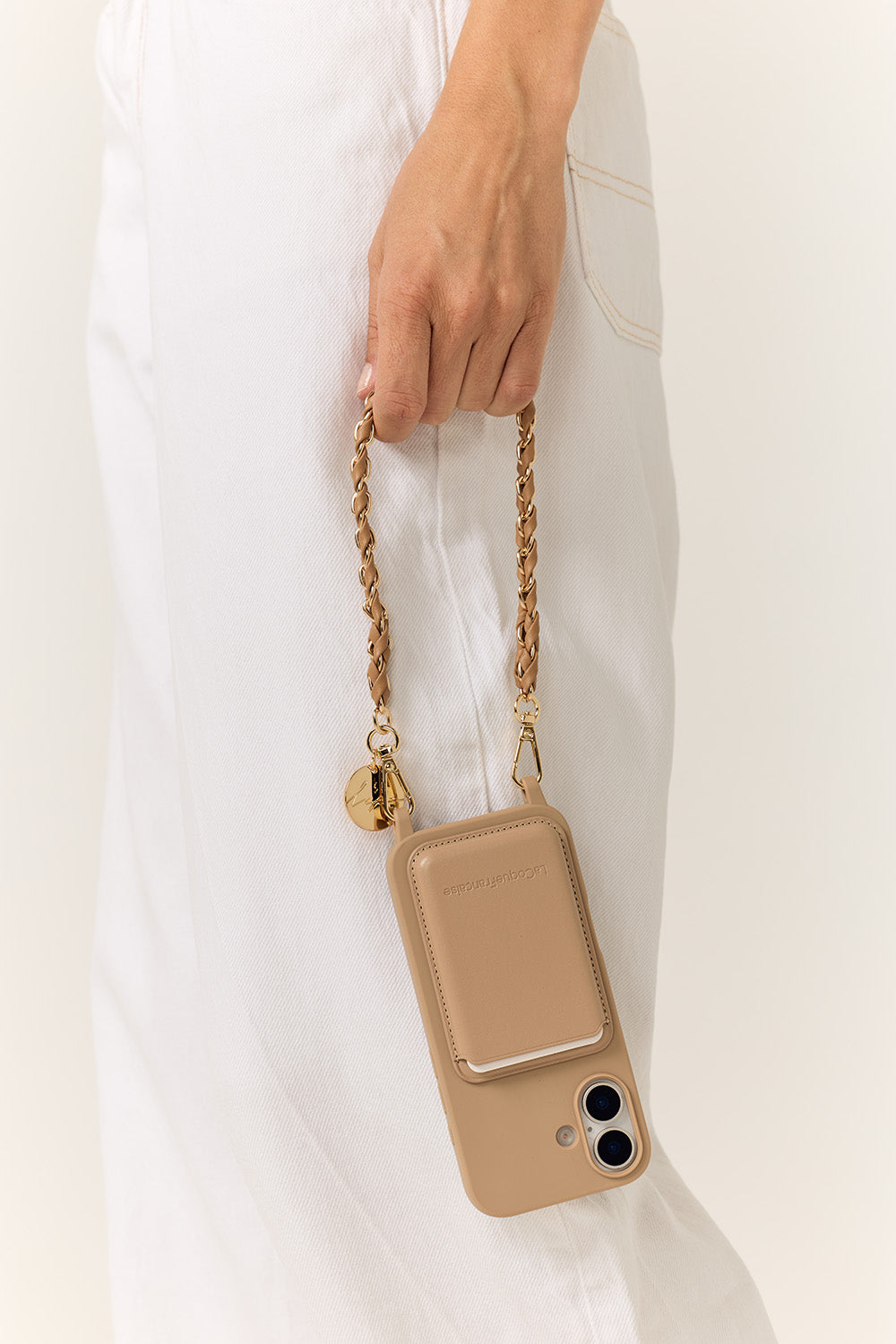 Chaine Courte Lou Camel 40 cm - 3