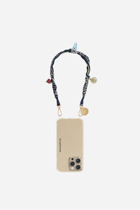 Chaine Courte Laia Bleu 40 cm