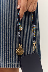 Chaine Courte Laia Bleu 40 cm - 3