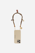 Chaine Courte Laia Marron 40 cm