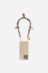 Chaine Courte Laia Marron 40 cm