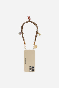 Chaine Courte Laia Marron 40 cm
