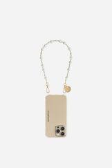 Chaine Courte Melia Blanc 40 cm