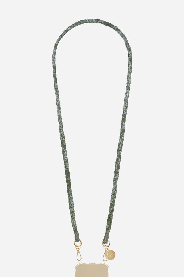 Cordon tresse Della kaki