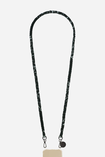 Cordon tresse Della Noir