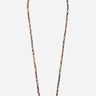 Chaine Longue Elia Marron 120 cm