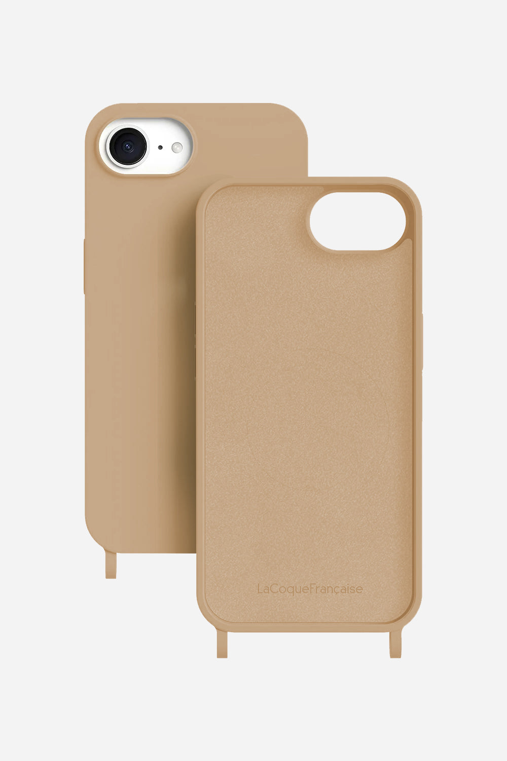 Coque Anneaux Soft Touch Beige#Mobile_iPhone 16e/17e