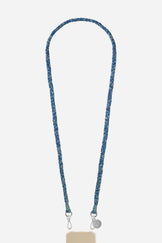 Cordon tresse Della bleu