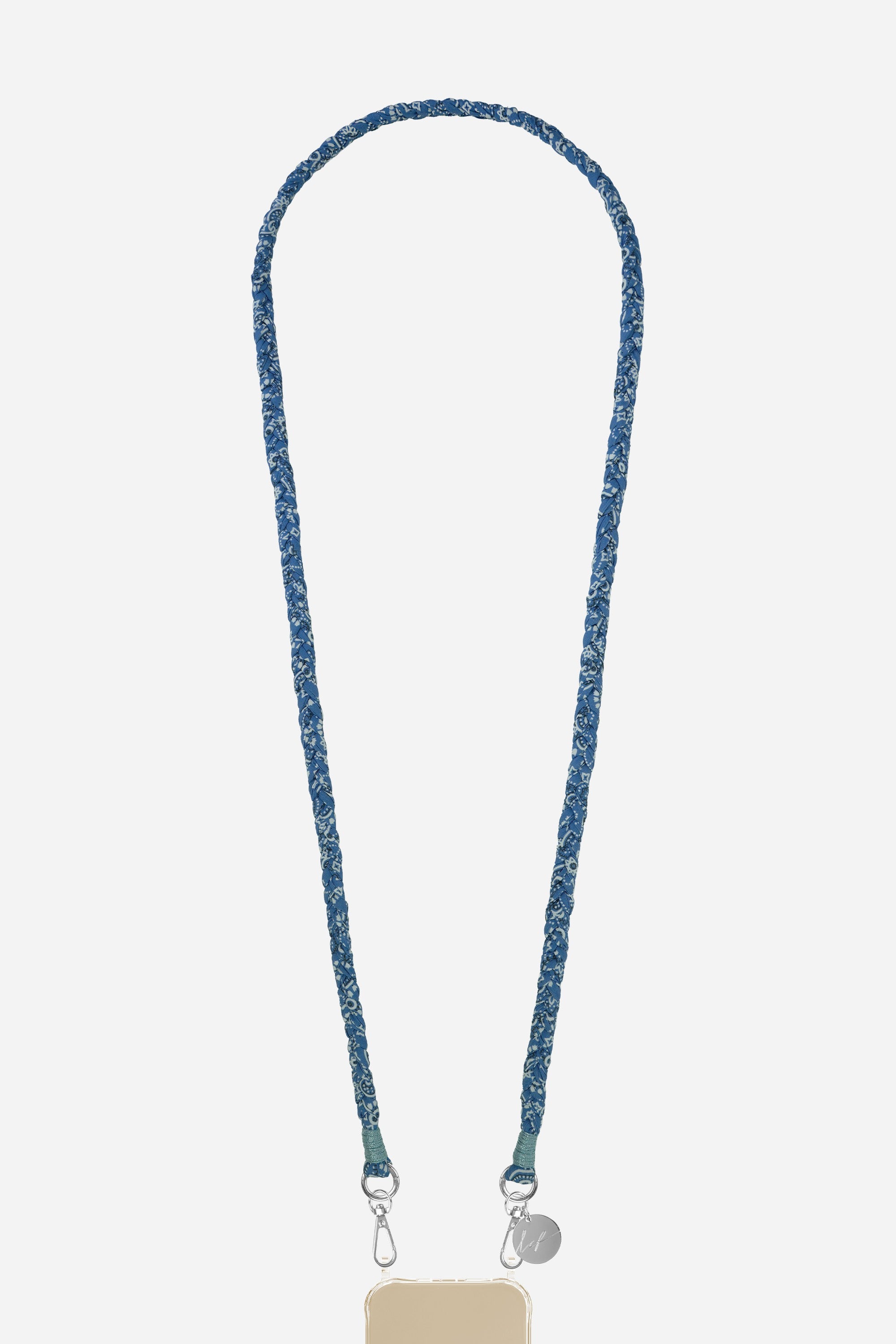 Cordon tresse Della bleu