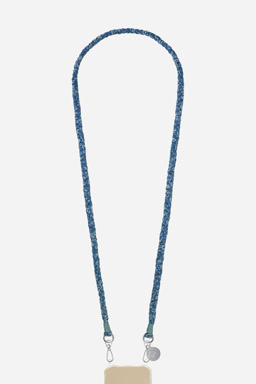 Cordon tresse Della bleu