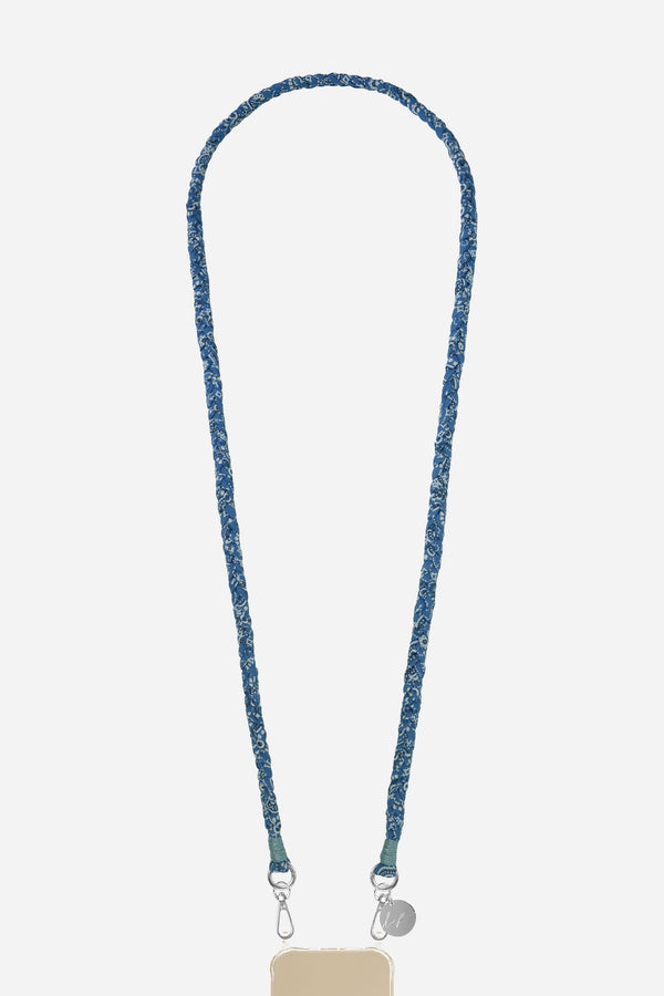 Cordon tresse Della bleu