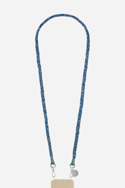 Cordon tresse Della bleu