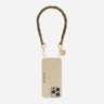Chaine Courte Doha Marron 40 cm