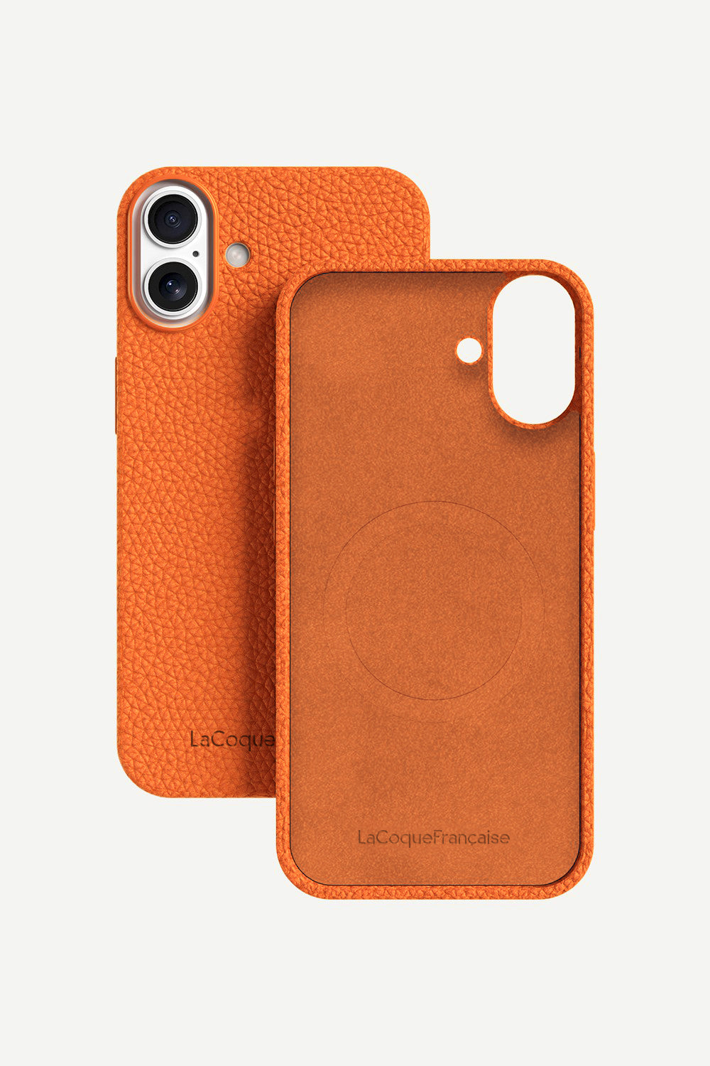 Coque Cuir Orange