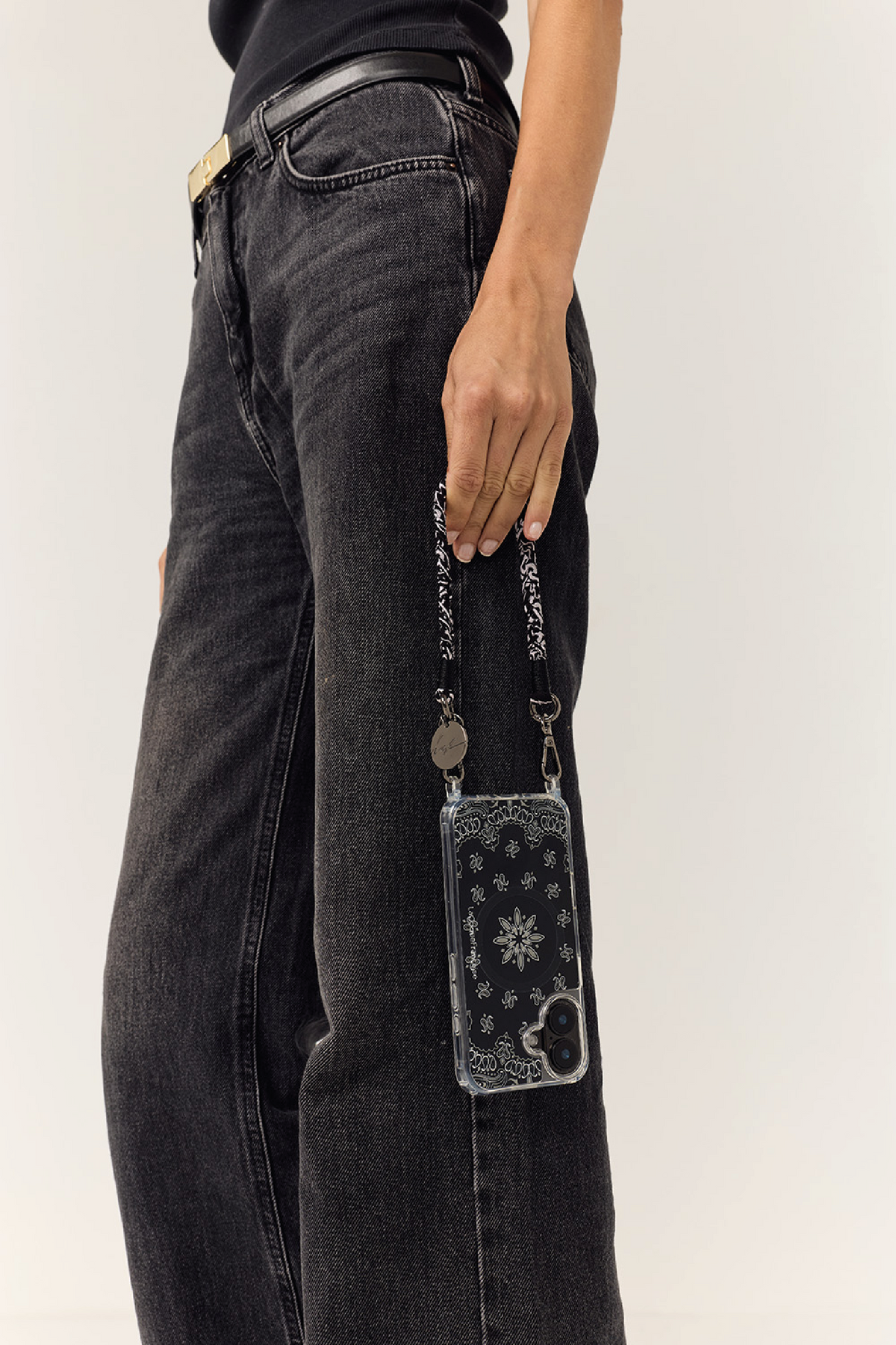 Della Black Short Chain 40 cm