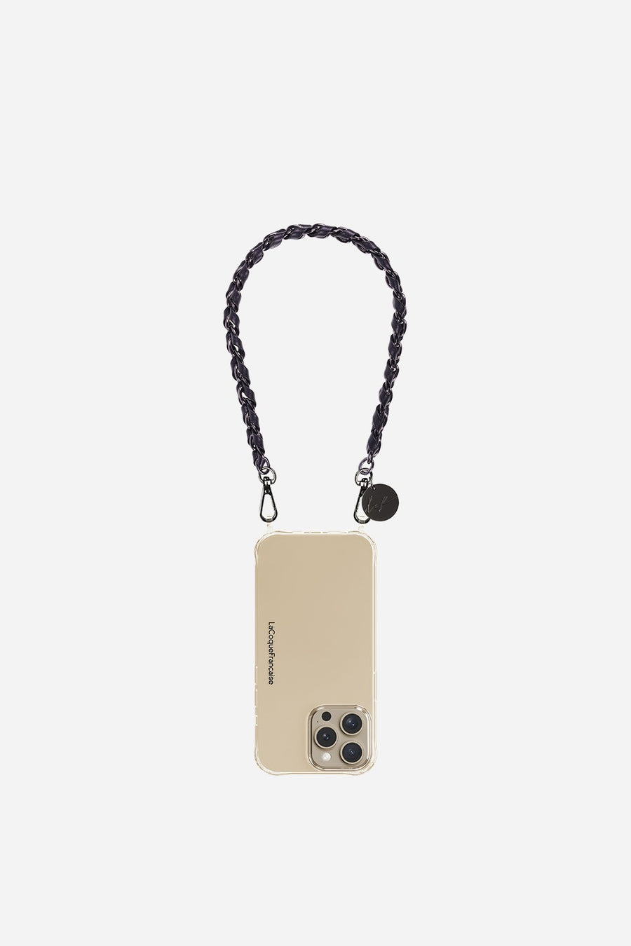 Adaptateur + Coque Sans Anneaux + Chaine Courte Bandana Noir - 4