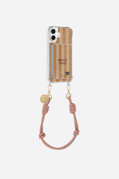Coque anneaux + batterie + chaine courte Douce Folie