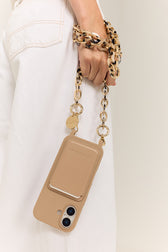 Soft Touch Beige Rings Case