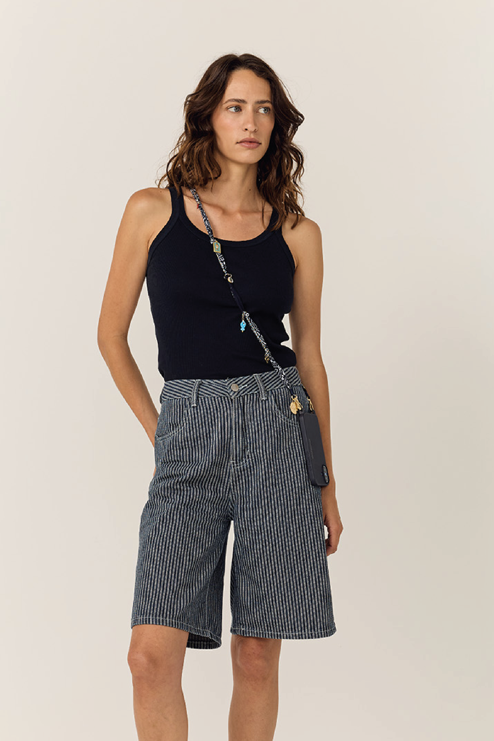 Laia Long Blue Chain 120 cm