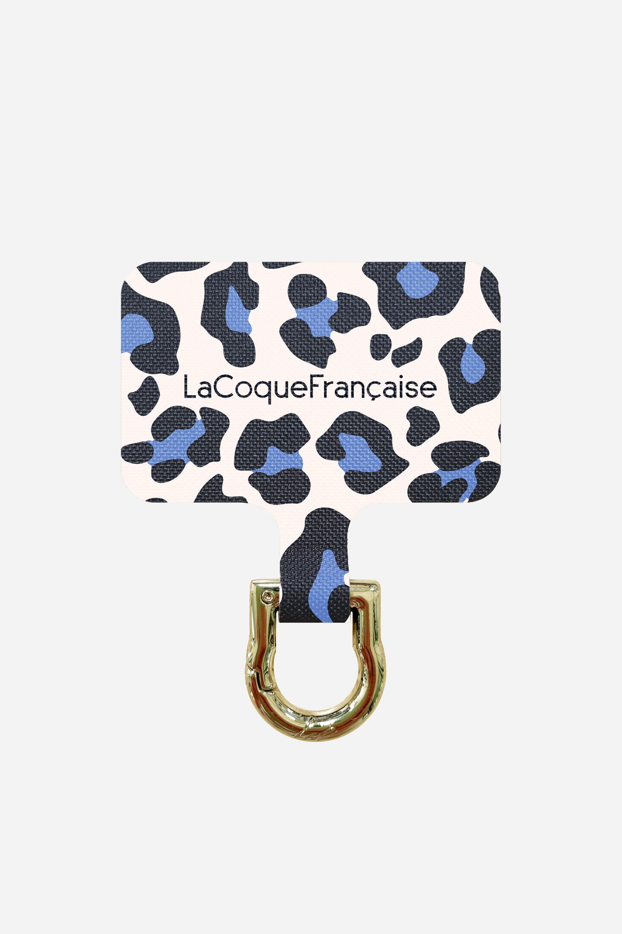 Adaptateur + batterie + chaine courte Léopard Bleu et Beige