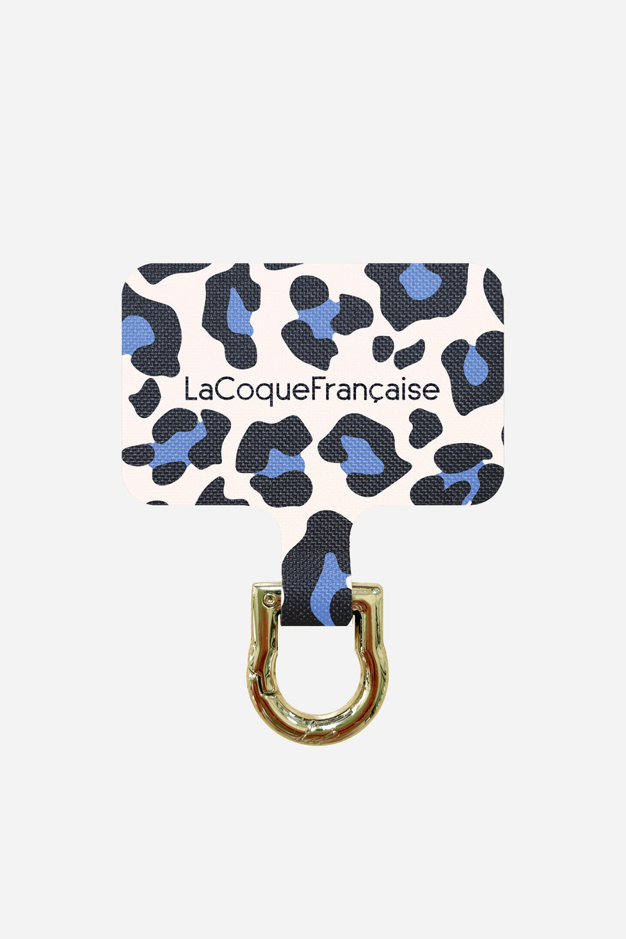 Adaptateur + batterie + chaine courte Léopard Bleu et Beige - 4