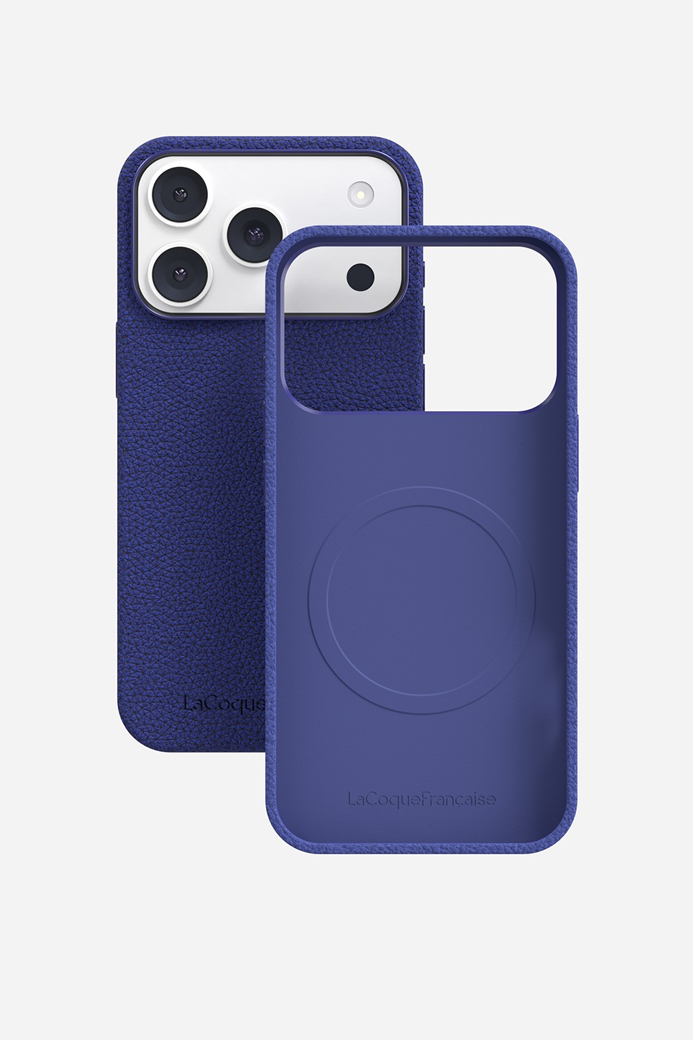 Coque Cuir Bleu - 11