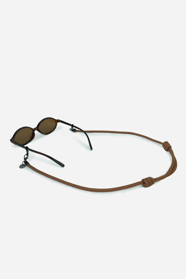 Bijoux Chaine De Lunettes Nae Marron 72 cm
