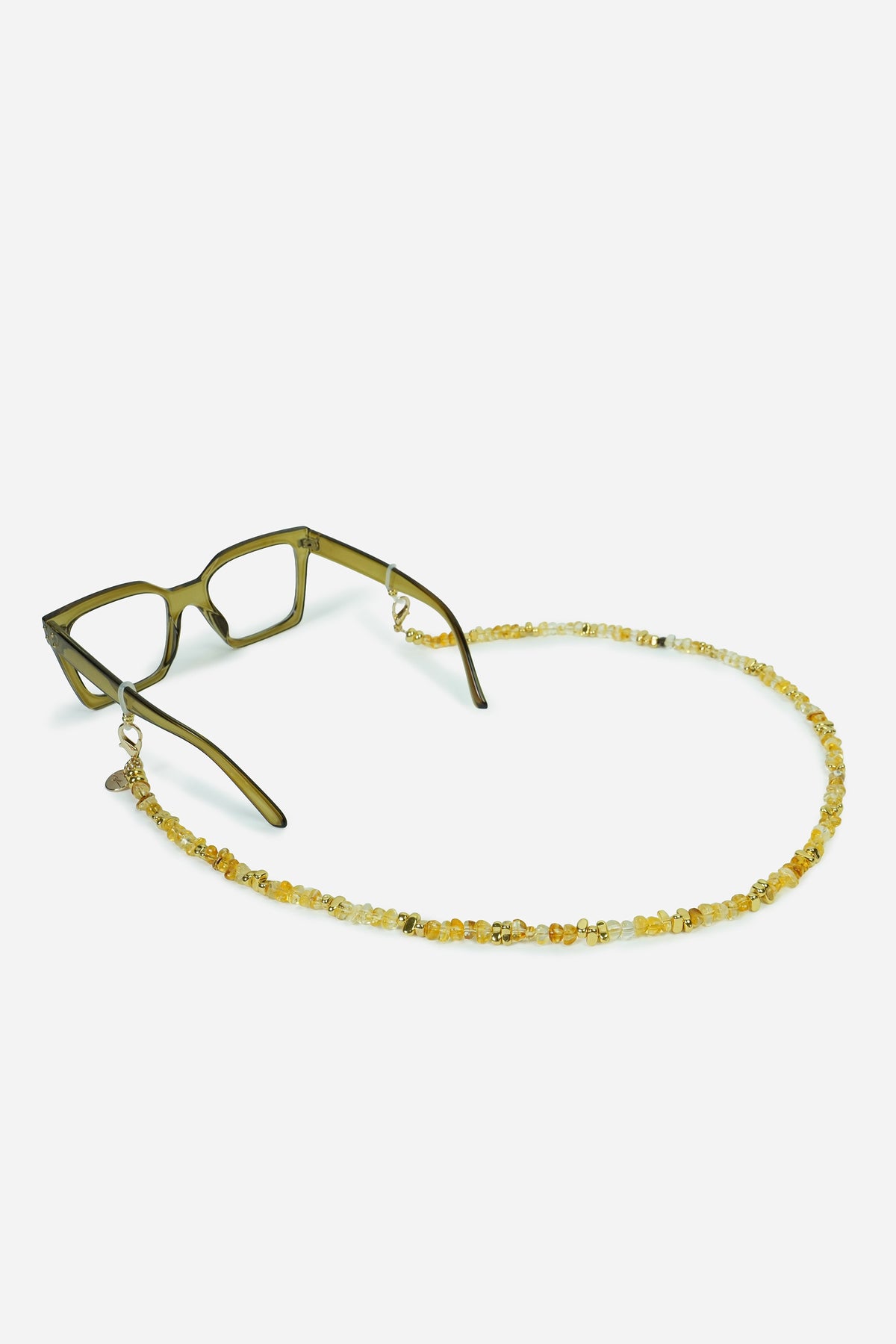 Bijoux Chaine De Lunettes Liviya Ambre 72 cm