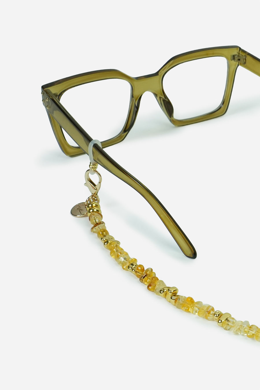 Bijoux Chaine De Lunettes Liviya Ambre 72 cm - 2