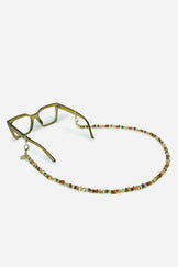 Bijoux Chaine De Lunettes Liviya Multi Kaki 72 cm