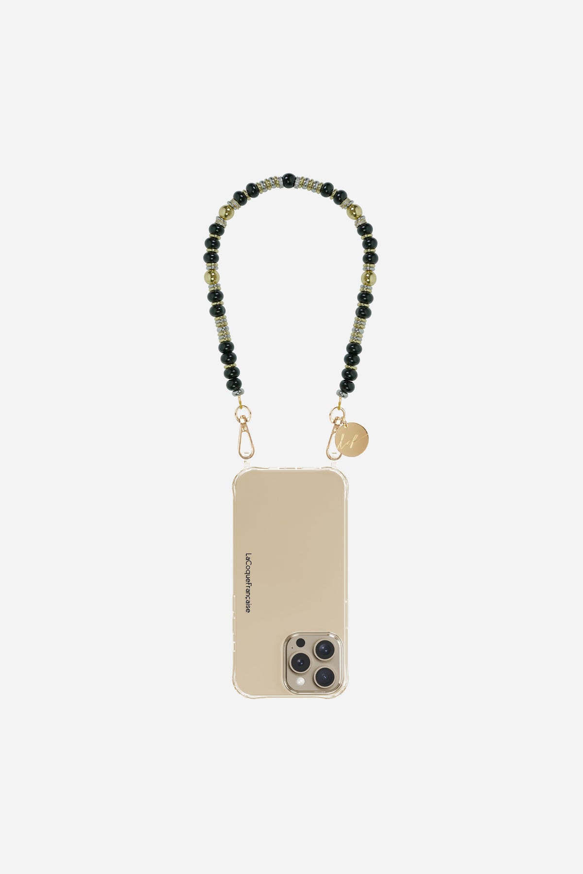 Chaine Courte Alisha Noir 40 cm