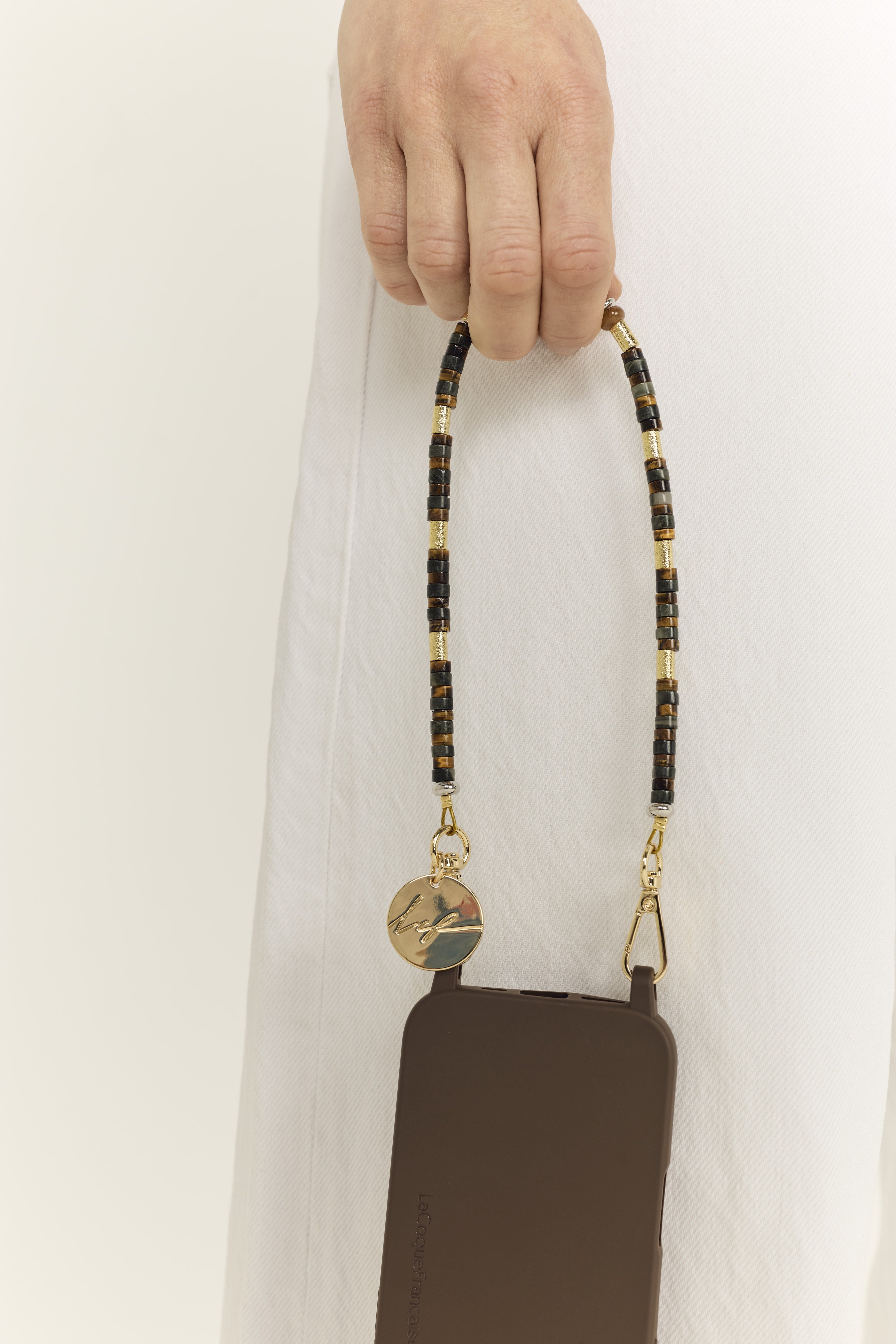Chaine Courte Anala Kaki 40 cm - 3