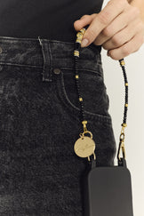 Chaine Courte Avni Noir 40 cm - 3