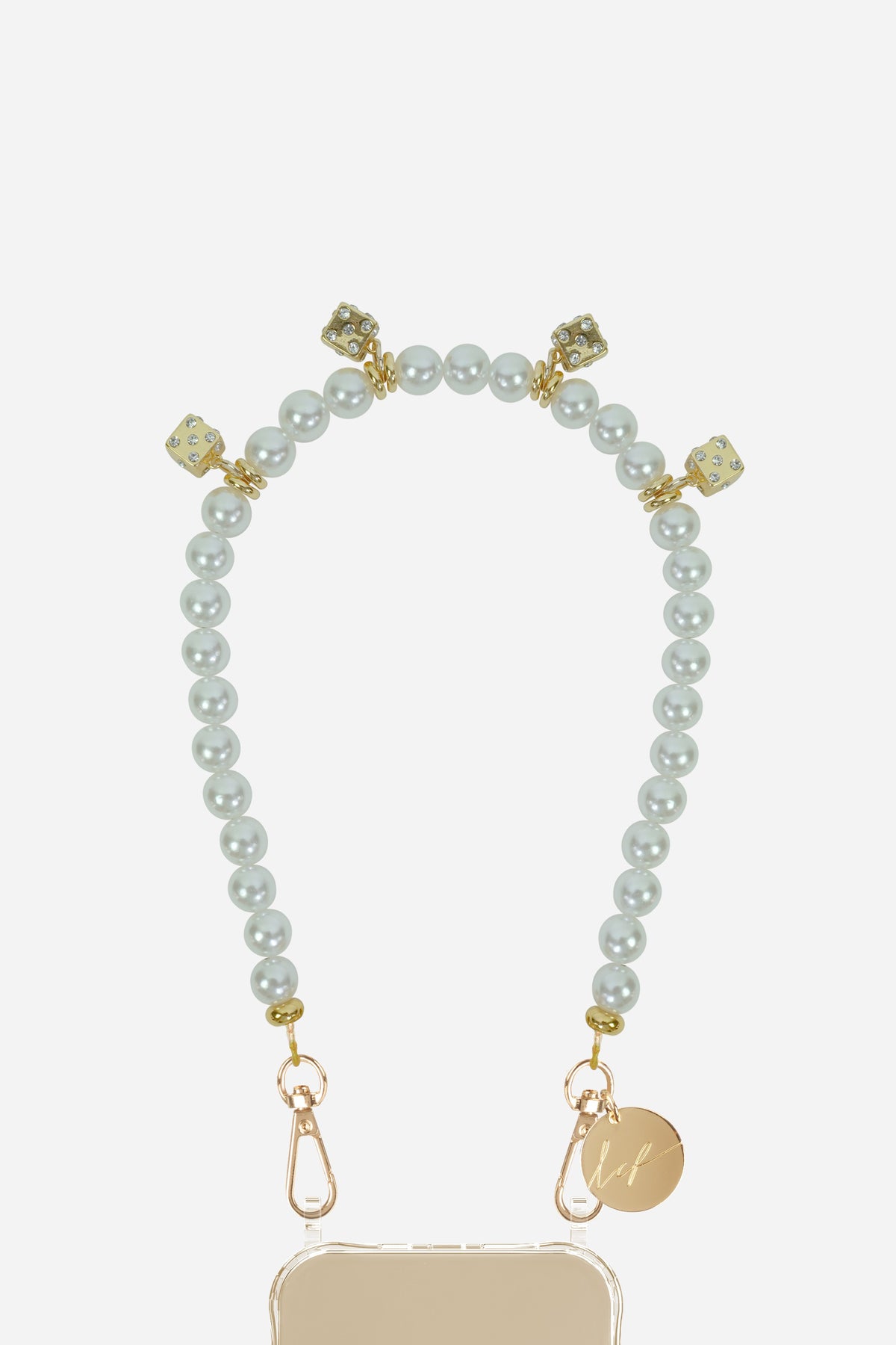 Chaine Courte Chavi Blanc 40 cm - 2