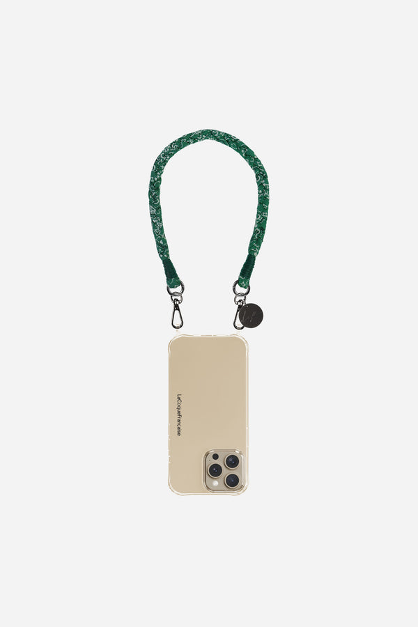 Chaine Courte Della Vert 40 cm
