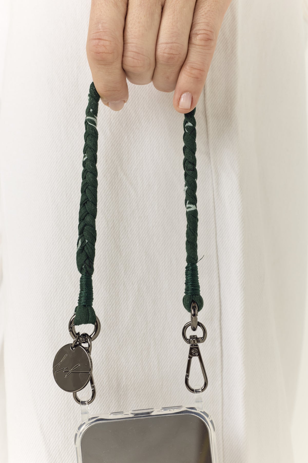Chaine Courte Della Vert 40 cm - 3