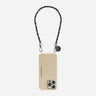 Chaine Courte Frankie Noir 40 cm