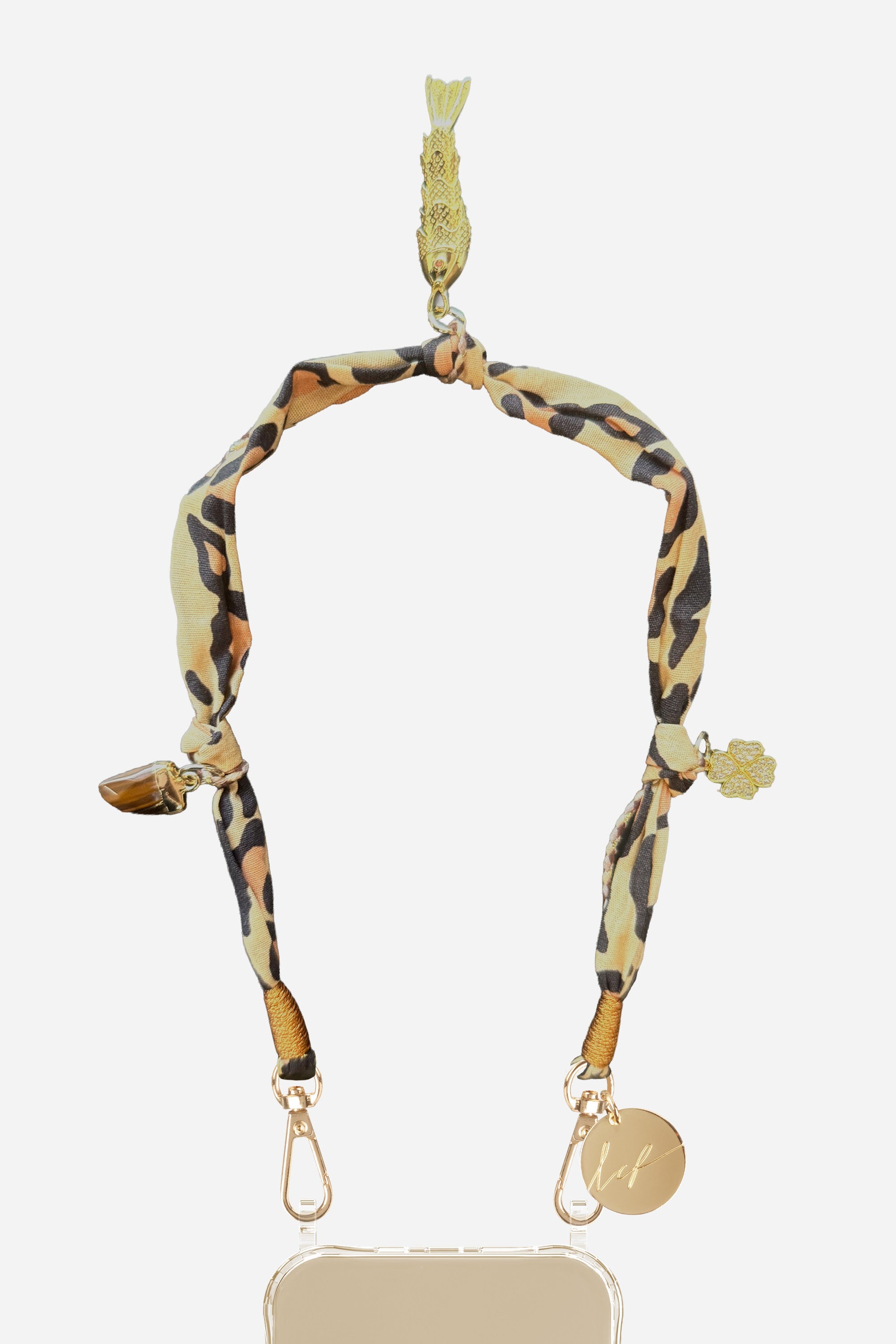 Chaine Courte Laia Leopard 40 cm - 2