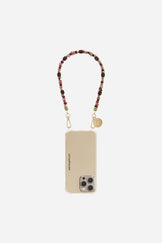 Chaine Courte Lana Bordeaux 40 cm
