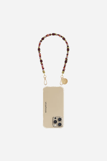 Chaine Courte Lana Bordeaux 40 cm